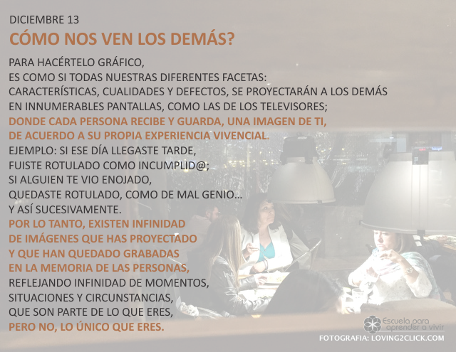 ¿Cómo nos ven los demás?